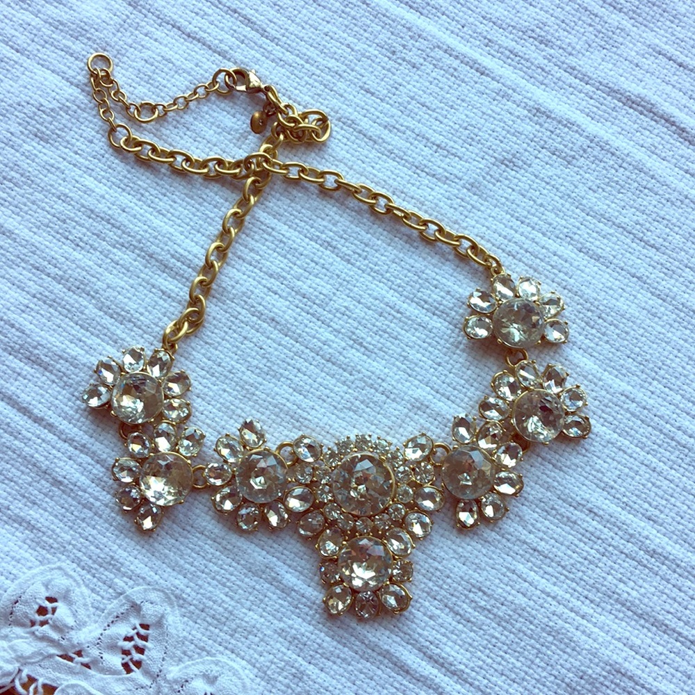 JCREW rhinestone necklace